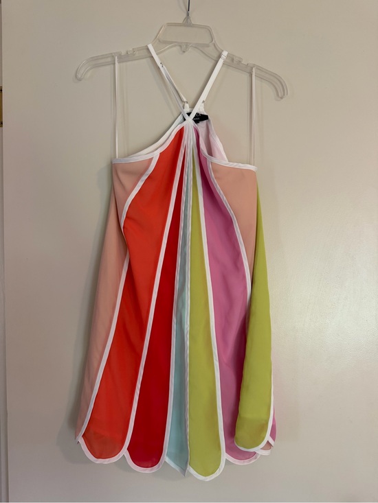 Vici Dresses & Skirts - Multicolor Halter Swing Dress
